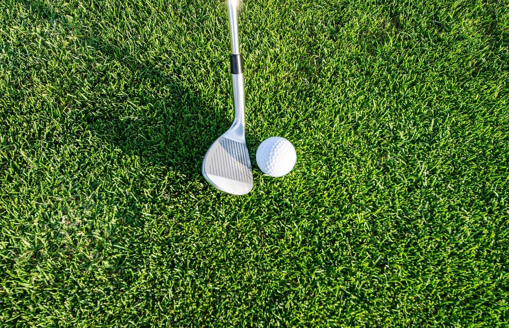 putter and ball 